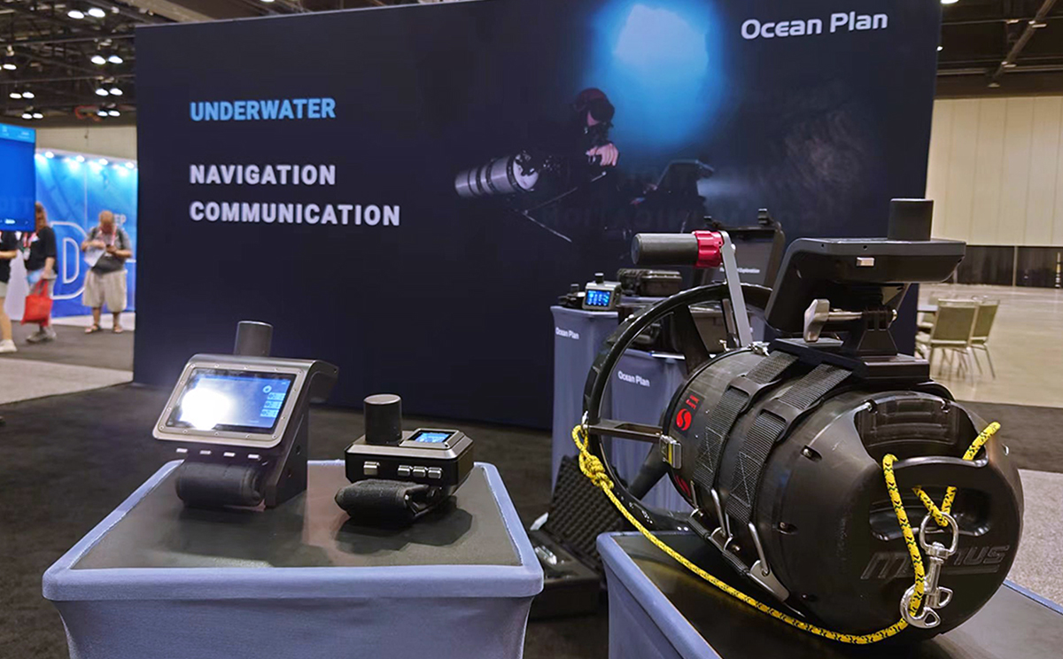 Ocean Plan Attended the Dema Show with Hard Core Diving Devices